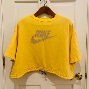 Women's Vintage Nike Crop Top XXL 2XL